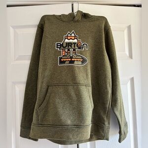 Burton snowboarding hoodie. Youth XL/Adult small.